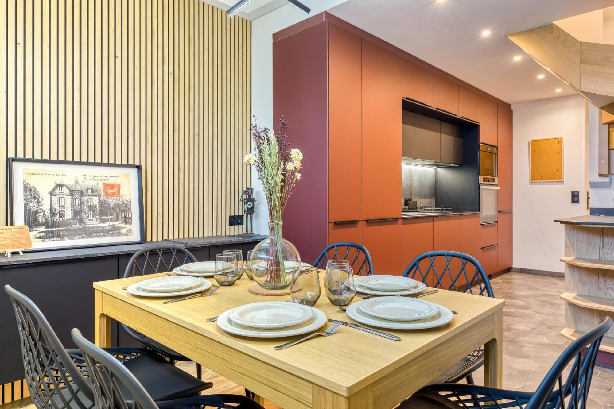 Rose Ecrin De Charme Avec Parking Terrasse Privee Et Jardin Partage Apartment Grand-Couronne Bagian luar foto