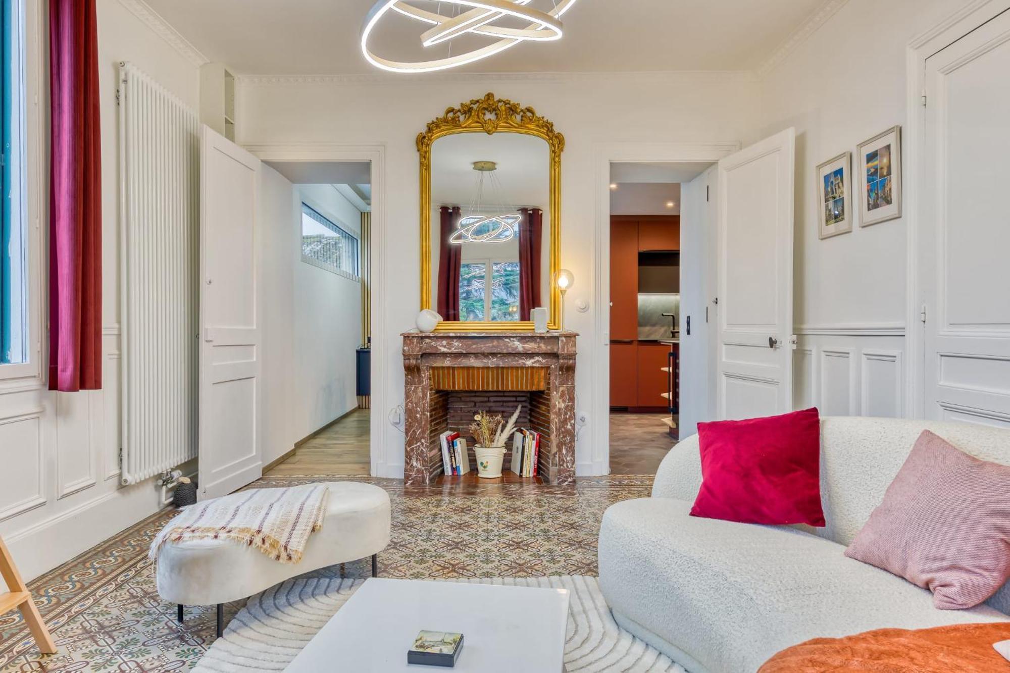 Rose Ecrin De Charme Avec Parking Terrasse Privee Et Jardin Partage Apartment Grand-Couronne Bagian luar foto