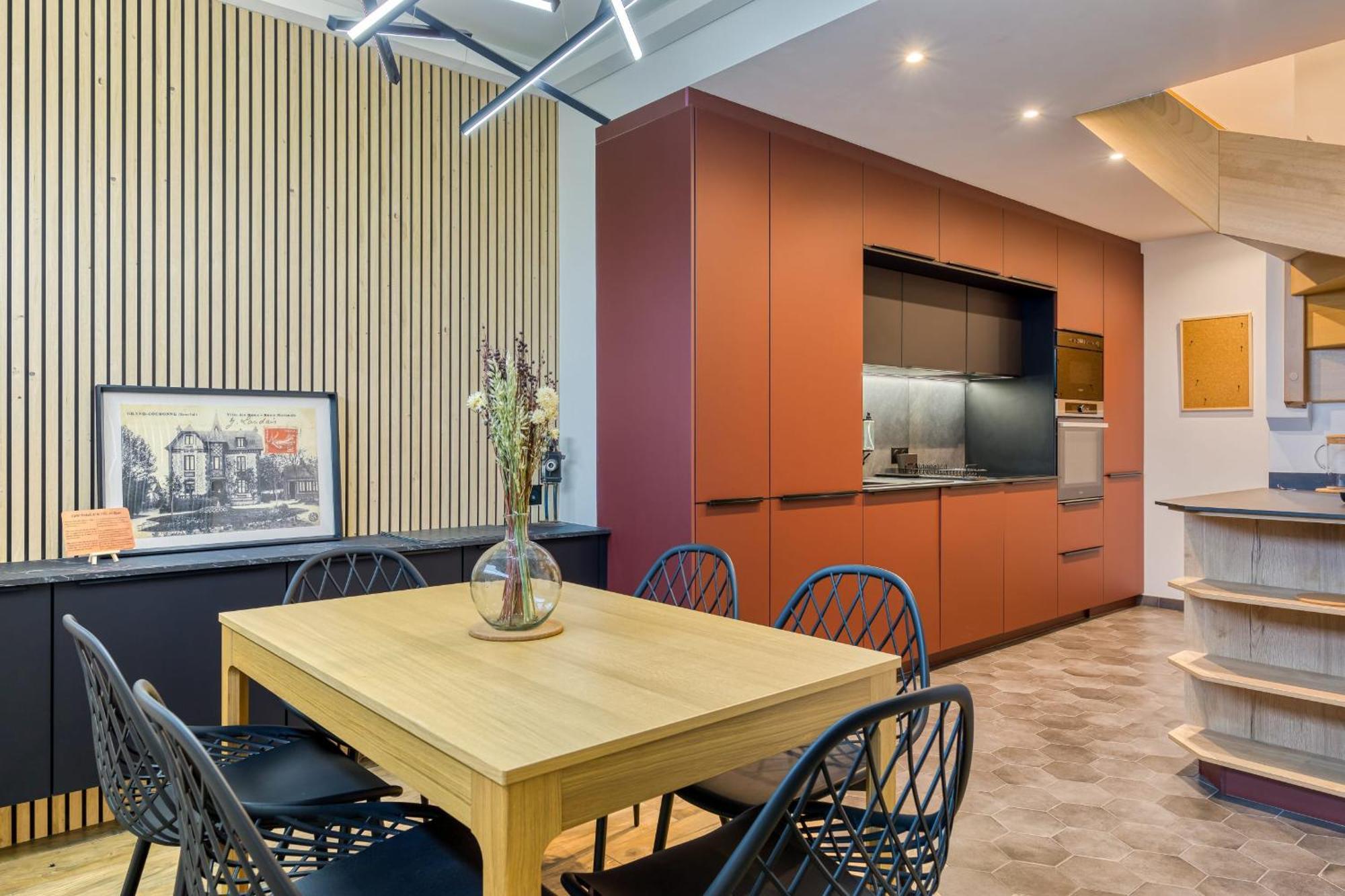 Rose Ecrin De Charme Avec Parking Terrasse Privee Et Jardin Partage Apartment Grand-Couronne Bagian luar foto